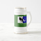 Connachの旗 ビールジョッキ (正面右)