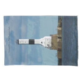 Conneaut Harbor West Breakwaterライトピローケース 枕カバー