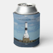 Conneaut Harbor West Breakwater Light can cooler 缶クーラー (缶裏面)