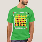 Connect Four Game Bo Up boy Tシャツ (正面)