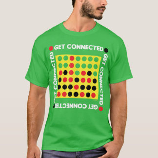 Connect Four Game Bo Up boy Tシャツ