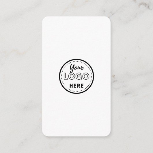 Connect With UsソーシャルメディアQRコードホワイトピンク エンクロージャーカード (裏面)