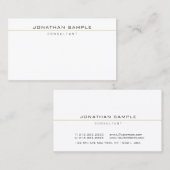 Connect With Us Elegant Modern Simple Business 名刺 (正面/裏面)