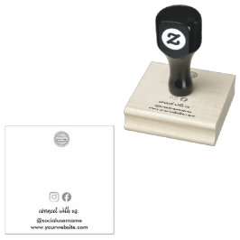 Connect with us Instagram Facebook Social Media ラバースタンプ
