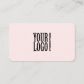 Connect with us Social Media QR Code Pink Business 名刺 (裏面)