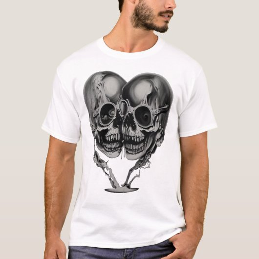 "Connected by Darkness" Tシャツ (正面)