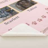 Connected by Pawprints Tribute シェルパブランケット (3/4)