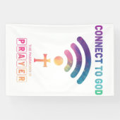 Connected by Prayer 横断幕 (横)