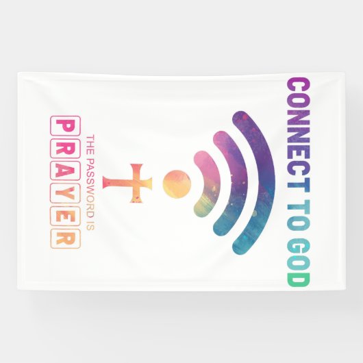 Connected by Prayer 横断幕 (横)