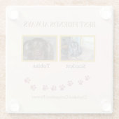 Connected Companion Tribute ガラスコースター (裏面)