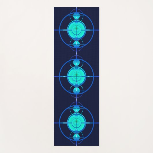 Connected Minds ヨガマット (正面)