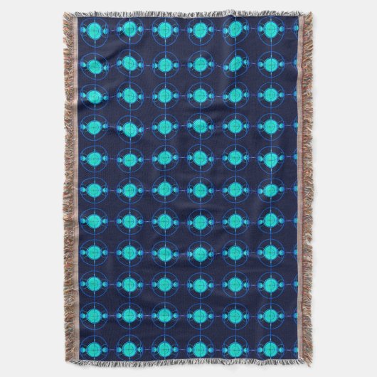 Connected Minds (Night Version) スローブランケット (正面縦)