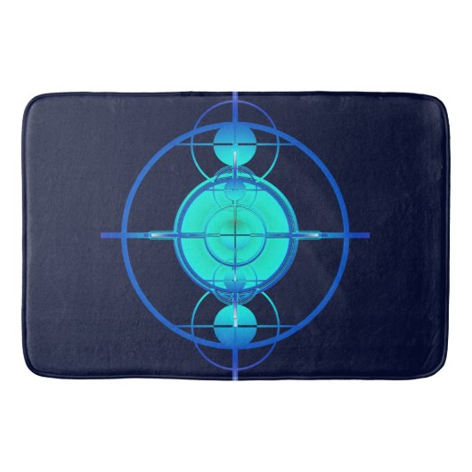 Connected Minds (Night Version) バスマット (正面)