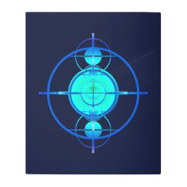 Connected Minds (Night Version) メタルプリント