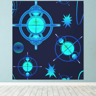 Connected Minds Pattern キャンバスプリント