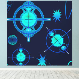 Connected Minds Pattern キャンバスプリント