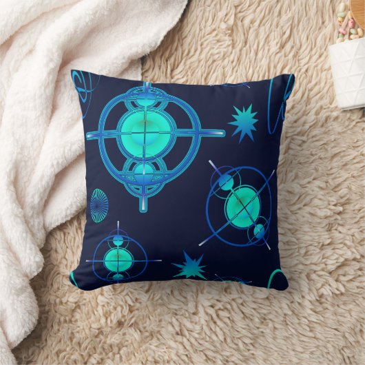Connected Minds Pattern クッション (ブランケット)