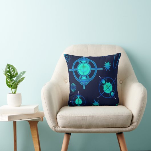 Connected Minds Pattern クッション (椅子)