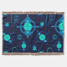 Connected Minds Pattern スローブランケット