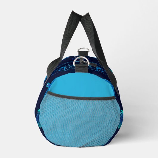 Connected Minds Pattern ダッフルバッグ (右)