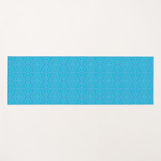 Connected Minds Pattern ヨガマット (正面(横))