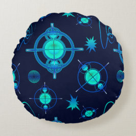 Connected Minds Pattern ラウンドクッション