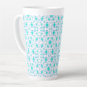 Connected Minds Pattern 2 カフェラテマグ (左アングル)
