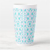 Connected Minds Pattern 2 カフェラテマグ (正面)