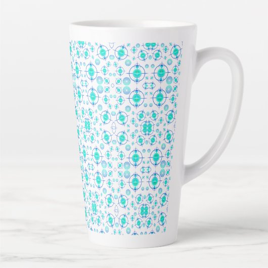Connected Minds Pattern 2 カフェラテマグ (右)