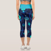 Connected Minds Pattern 2 カプリレギンス (裏面)