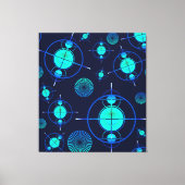Connected Minds Pattern 2 キャンバスプリント (正面)
