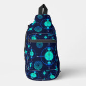Connected Minds Pattern 2 スリングバッグ (正面)