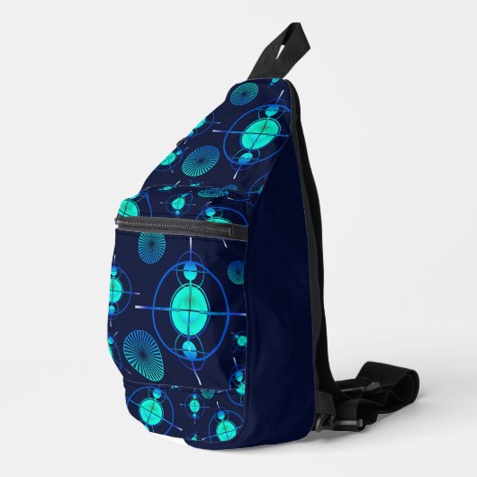 Connected Minds Pattern 2 スリングバッグ (右コーナー)