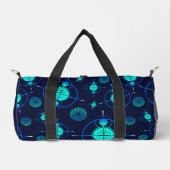 Connected Minds Pattern 2 ダッフルバッグ (正面)