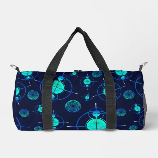 Connected Minds Pattern 2 ダッフルバッグ (正面)