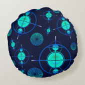 Connected Minds Pattern 2 ラウンドクッション (裏面)