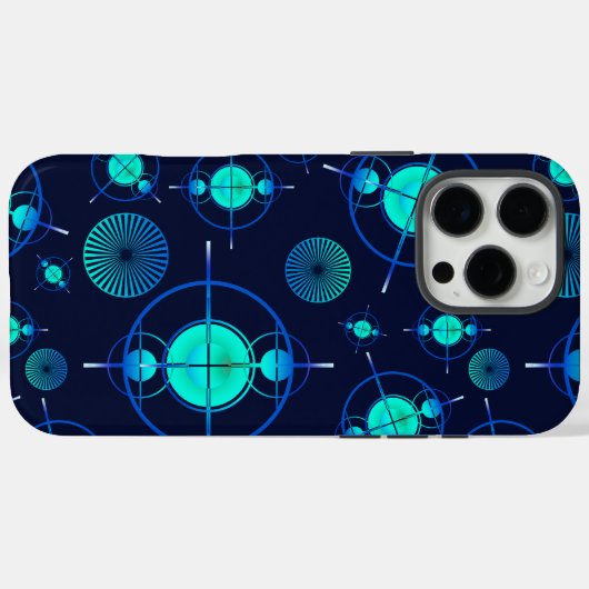 Connected Minds Pattern 2 Case-Mate iPhoneケース (裏面 (横))