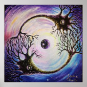 Connected neurons ポスター (正面)