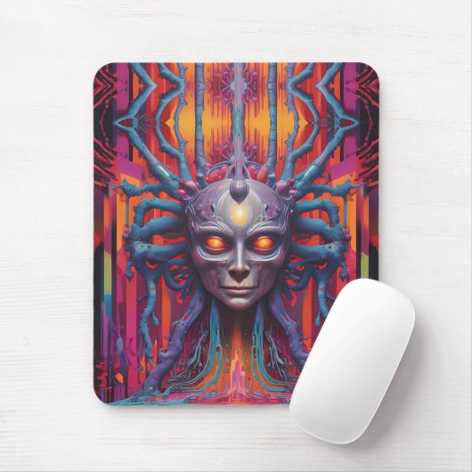 Connected to the New Reality マウスパッド (マウス)