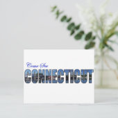 Connecticutを来参照 ポストカード (スタンド正面)