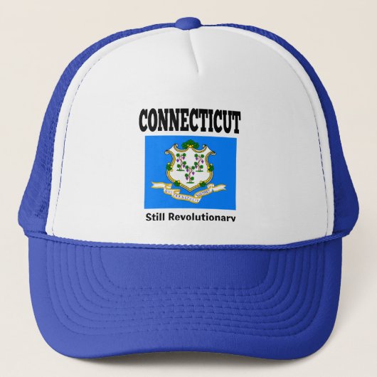 Connecticut flag and motto キャップ (正面)