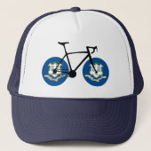 Connecticut Flag Cycling キャップ (正面)