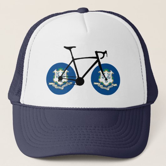 Connecticut Flag Cycling キャップ (正面)