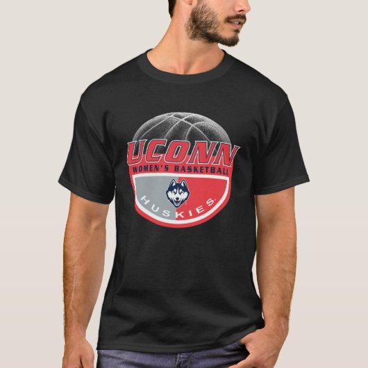 Connecticut Huskies Women s Basketball Dunk Navy Tシャツ (正面)