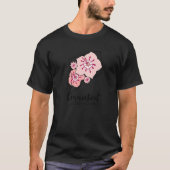 Connecticut Mountain Laurel Flower Tシャツ (正面)