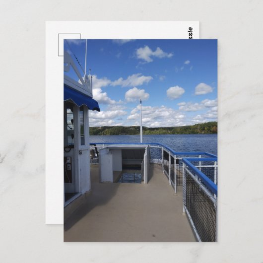 Connecticut River from Riverboat ポストカード (正面/裏面)