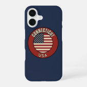 Connecticut State iPhone 16ケース (裏面)