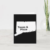 Connecticut Taxes &amp; Connecticut Zza  カード (正面)