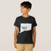 Connecticut Taxes &amp; Connecticut Zza  Tシャツ (正面フル)