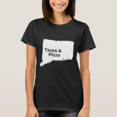 Connecticut Taxes &amp; Connecticut Zza  Tシャツ (正面)